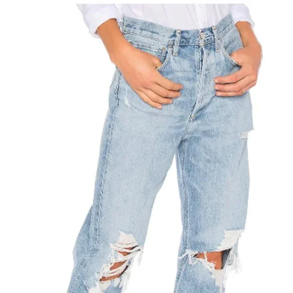AGOLDE 90s Mid Rise Loose Fit Jean - Picture 1 of 3